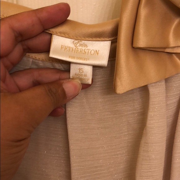 Erin Fetherston for TARGET Gold Flapper Dress - Picture 4 of 5